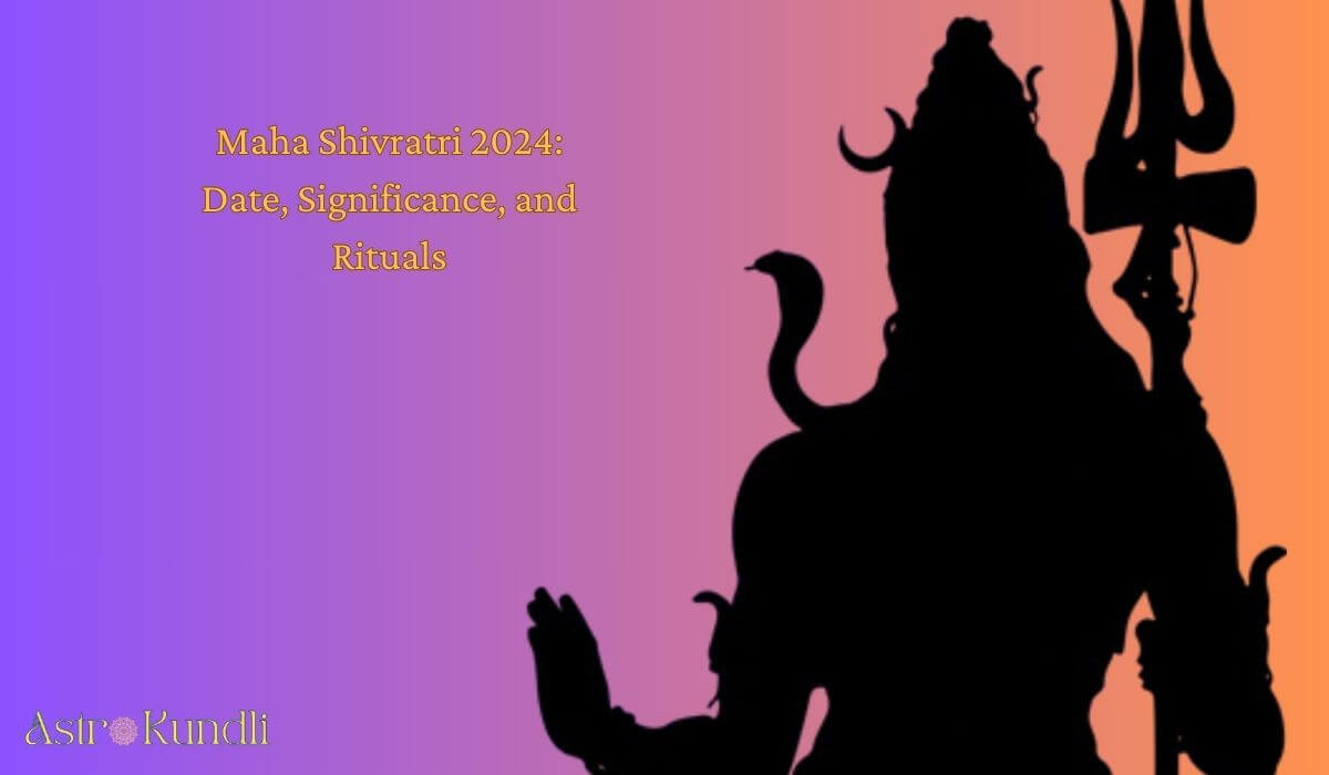 Maha Shivratri 2024 Date, Significance, and Rituals Astro Kundli